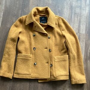 J Crew Italian Boiled Wool Jacket